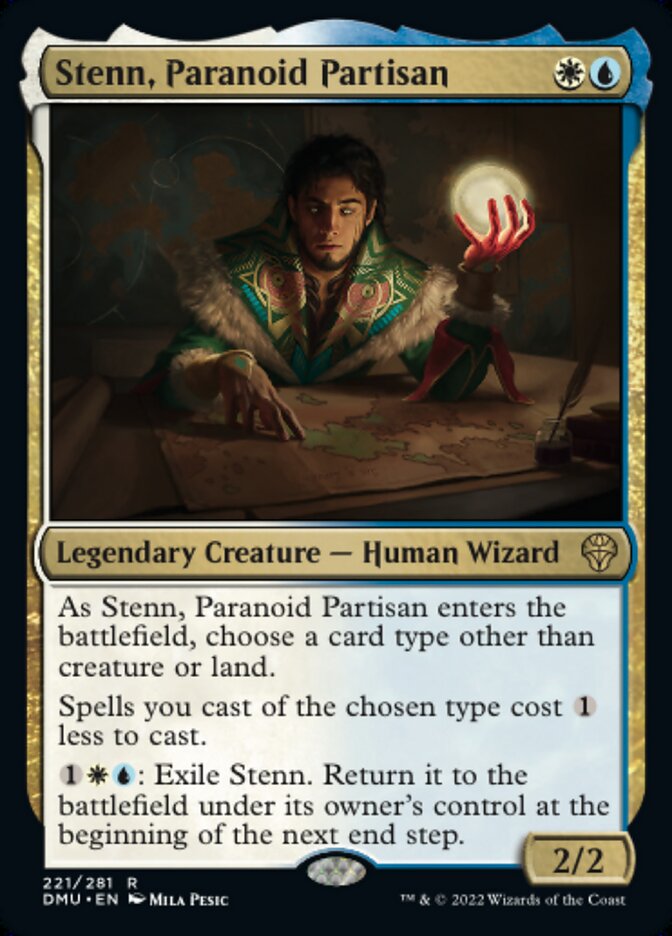 Stenn, Paranoid Partisan - Dominaria United (DMU)