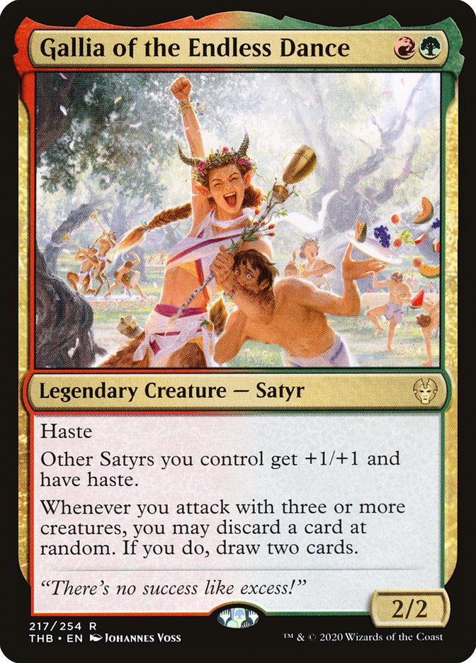 Gallia of the Endless Dance - Theros Beyond Death (THB)