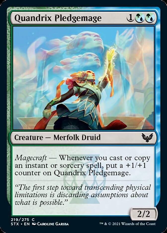 Quandrix Pledgemage - Strixhaven: School of Mages (STX)