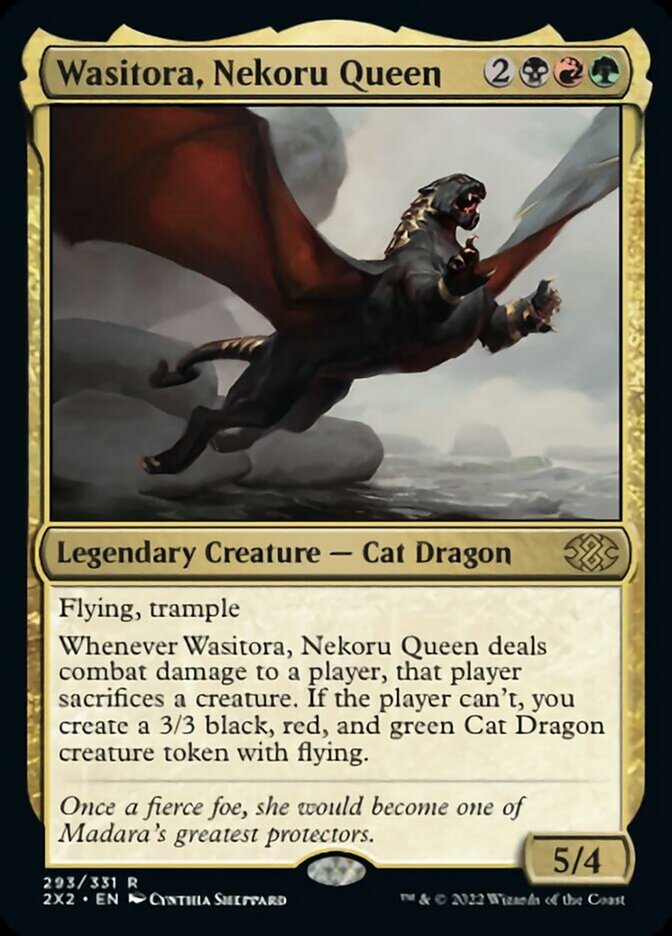 Wasitora, Nekoru Queen - Double Masters 2022 (2X2)