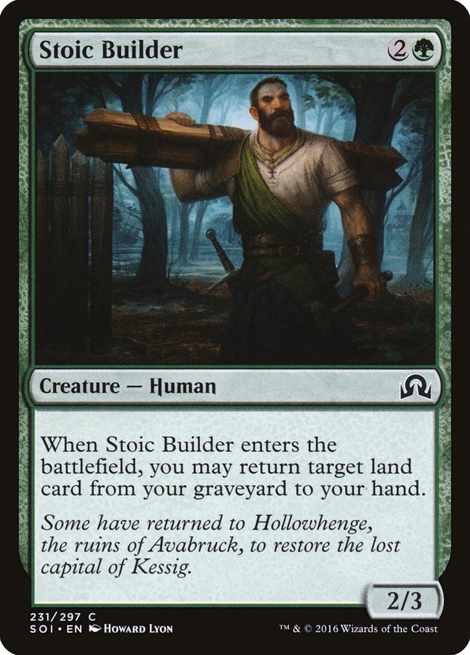Stoic Builder - Shadows over Innistrad (SOI)