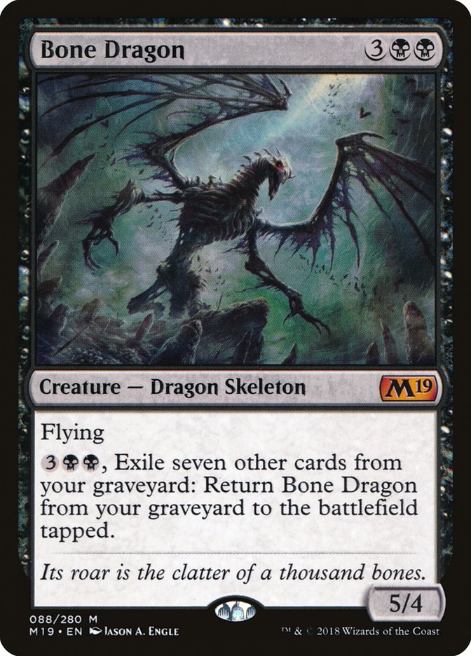 Bone Dragon - Core Set 2019 (M19)