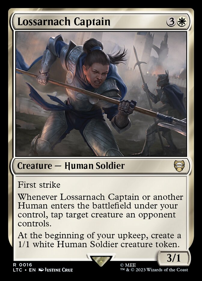 Lossarnach Captain - Tales of Middle-earth Commander (LTC)