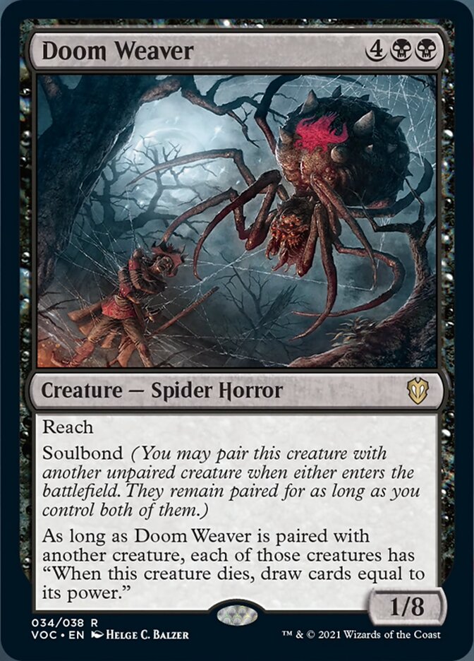 Doom Weaver - Crimson Vow Commander (VOC)