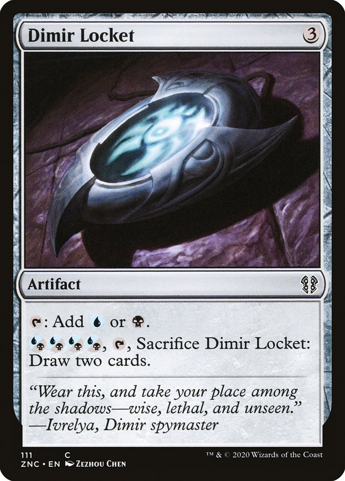 Dimir Locket - Zendikar Rising Commander (ZNC)
