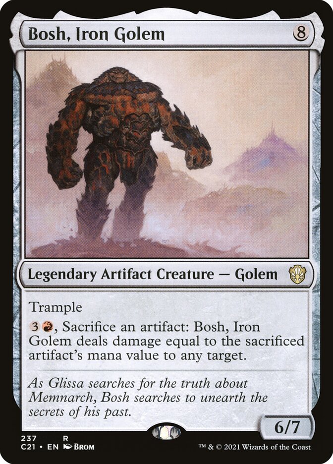 Bosh, Iron Golem - Commander 2021 (C21)