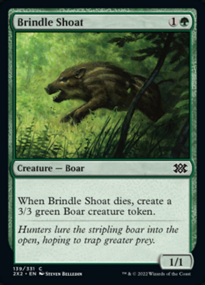 Brindle Shoat - Double Masters 2022 (2X2)