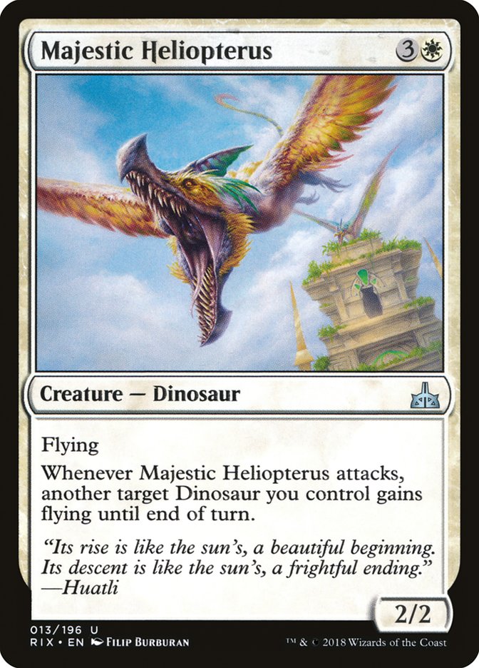 Majestic Heliopterus - Rivals of Ixalan (RIX)