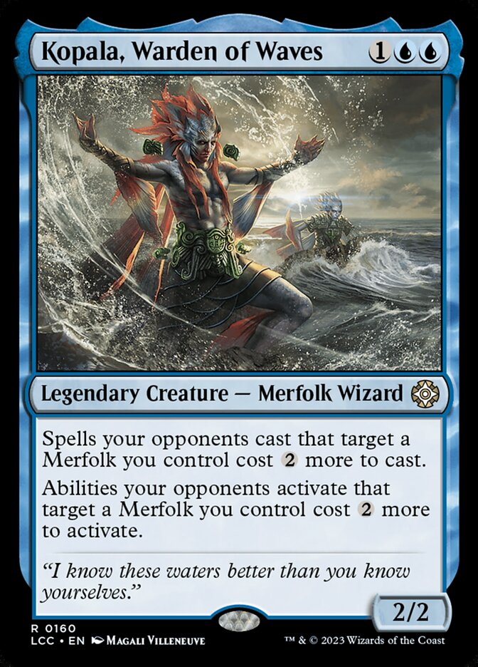 Kopala, Warden of Waves - Lost Caverns of Ixalan Commander (LCC)