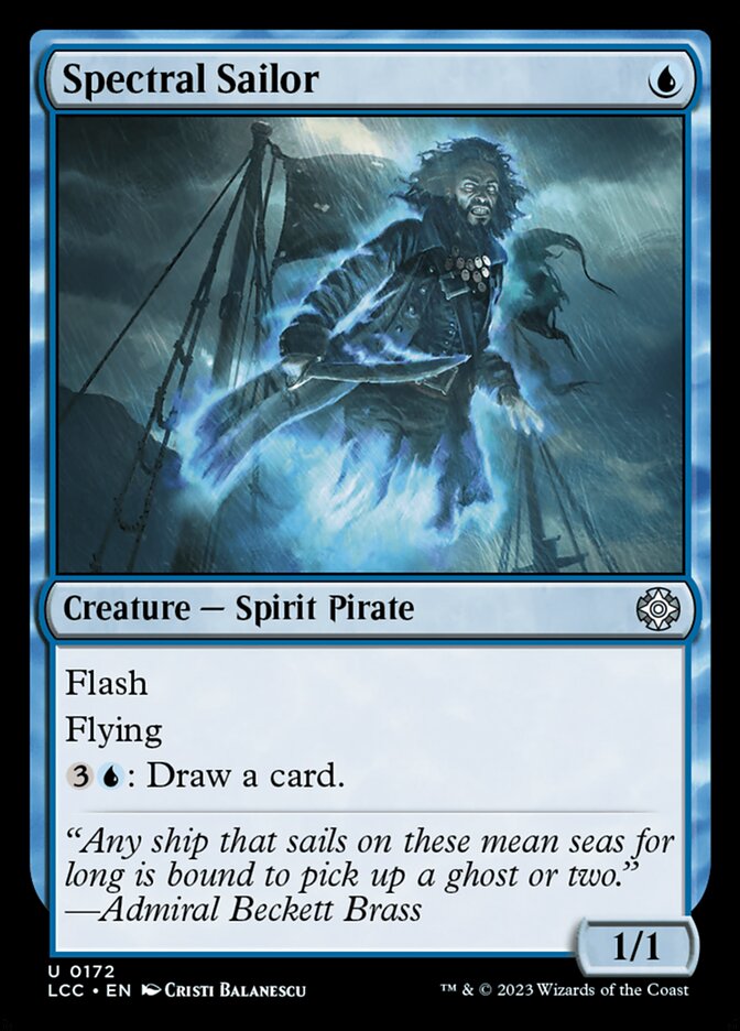 Spectral Sailor - Lost Caverns of Ixalan Commander (LCC)