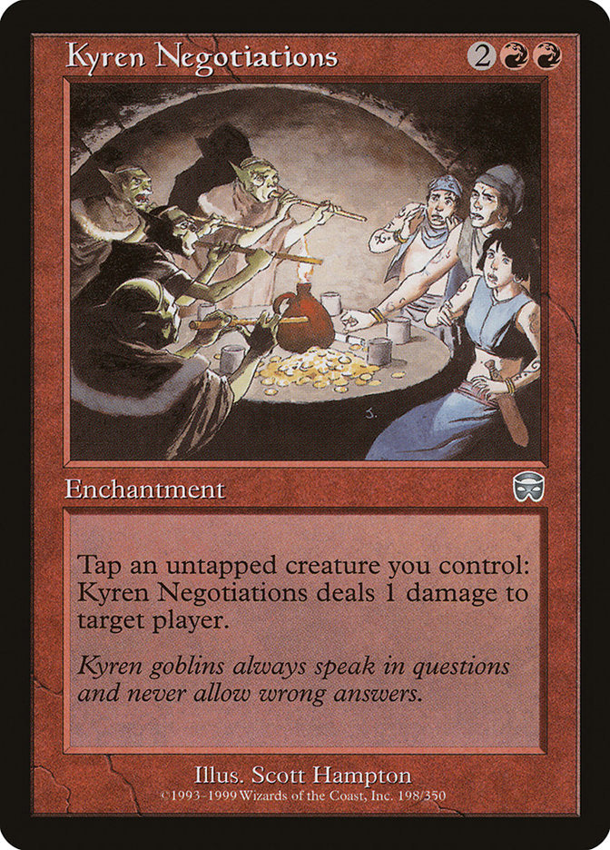 Kyren Negotiations - Mercadian Masques (MMQ)