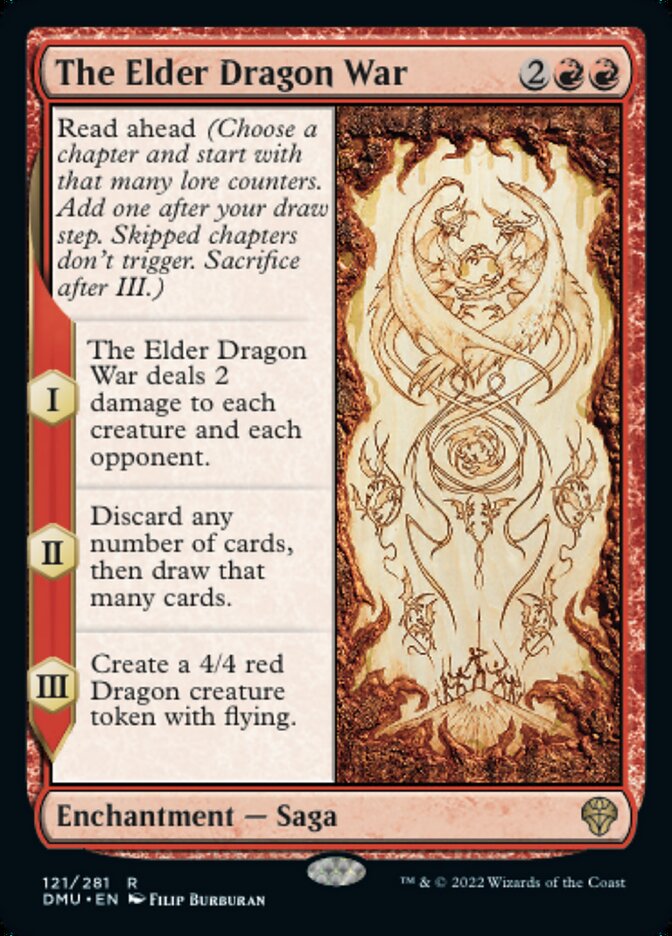 The Elder Dragon War - Dominaria United (DMU)