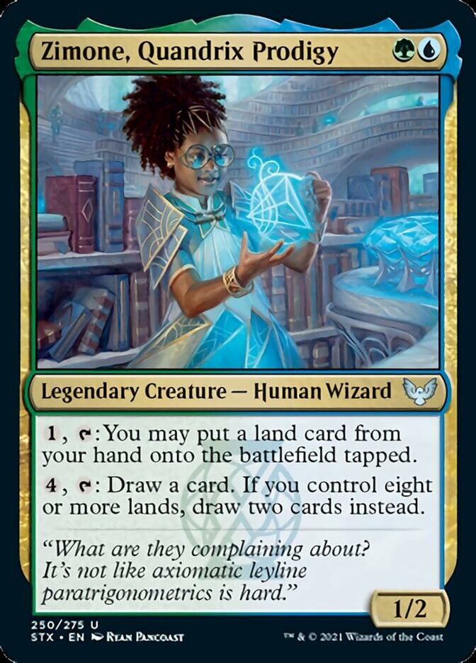 Zimone, Quandrix Prodigy - Strixhaven: School of Mages (STX)