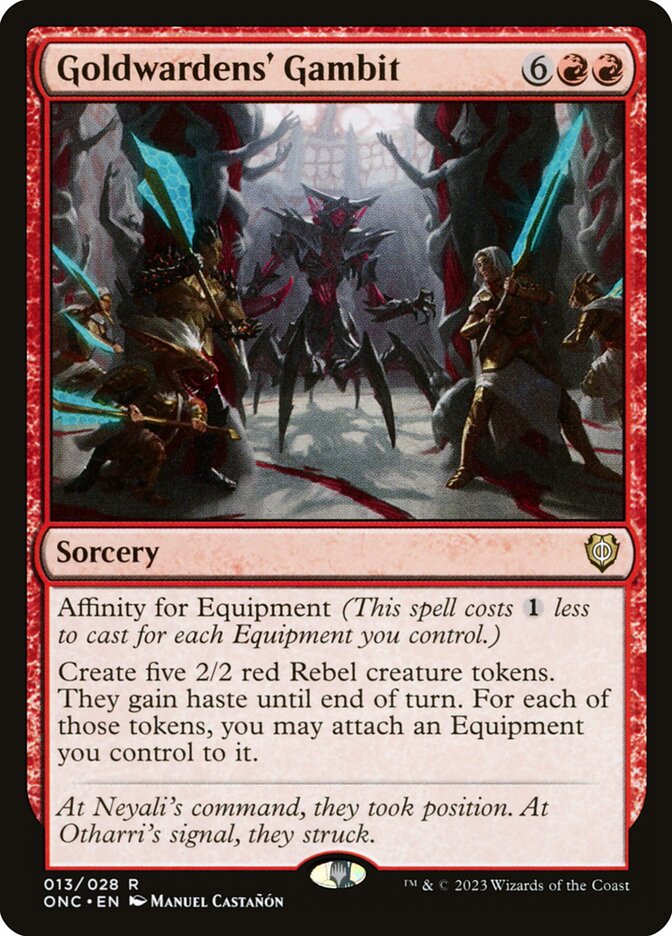Goldwardens' Gambit - Phyrexia: All Will Be One Commander (ONC)