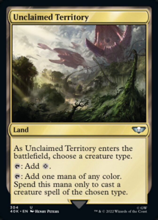 Unclaimed Territory - Warhammer 40,000 Commander (40K)