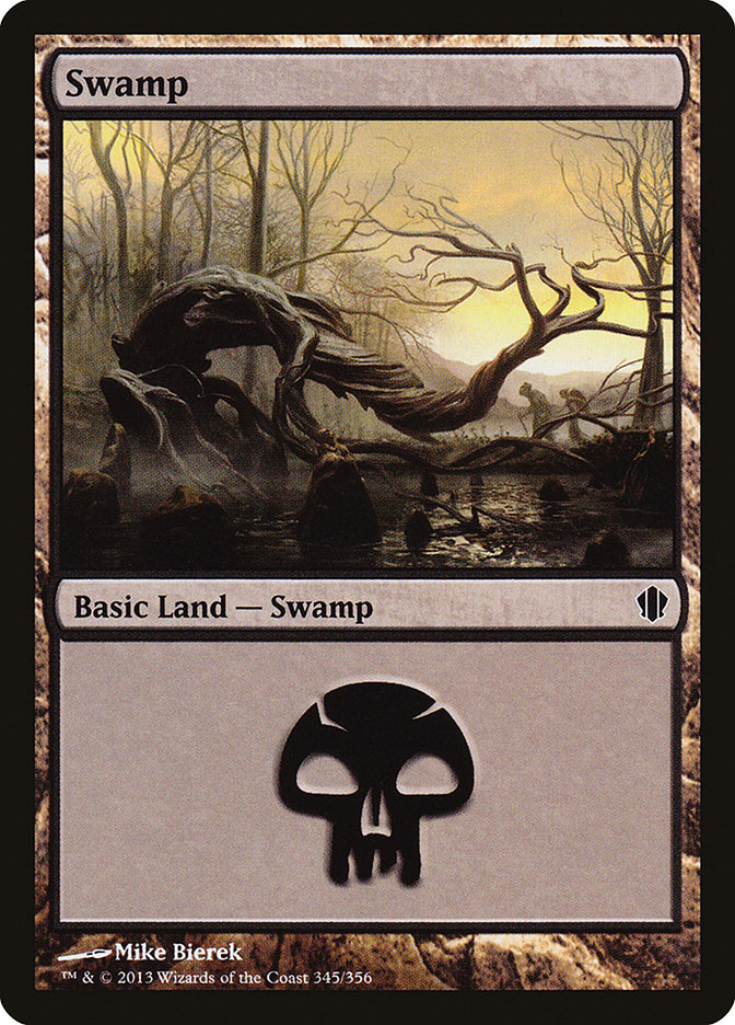 Swamp (345) - Commander 2013 (C13)