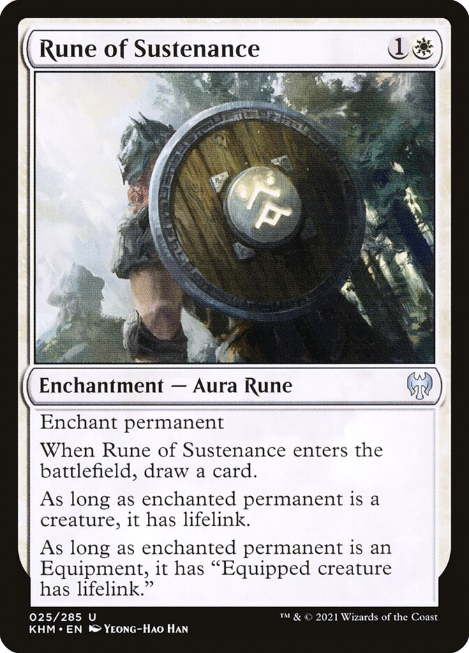 Rune of Sustenance - Kaldheim (KHM)