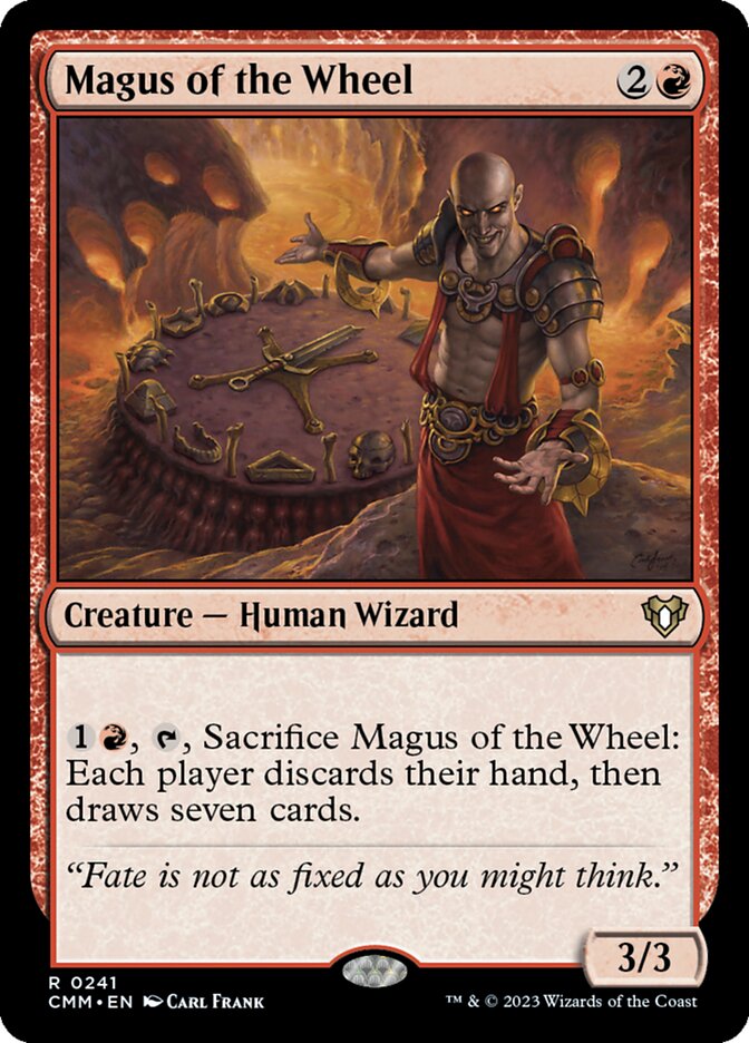 Magus of the Wheel - Commander Masters (CMM)