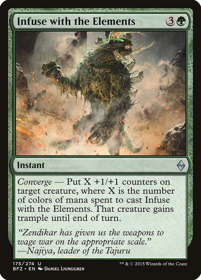 Infuse with the Elements - Battle for Zendikar (BFZ)