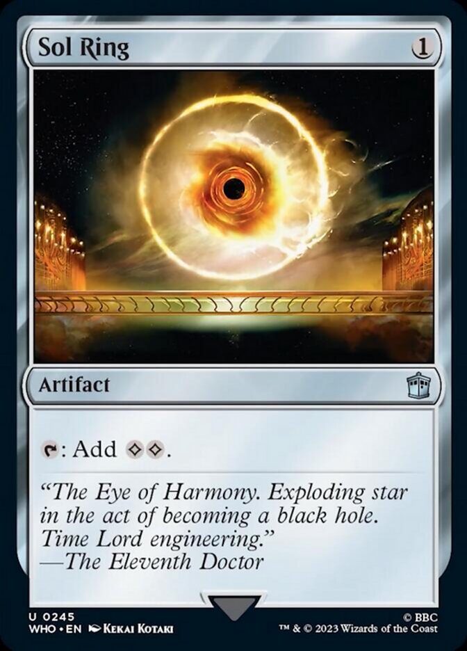 Sol Ring - Doctor Who (WHO)