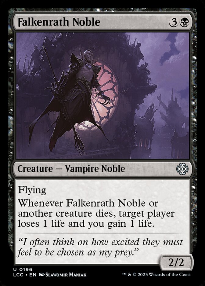 Falkenrath Noble - Lost Caverns of Ixalan Commander (LCC)