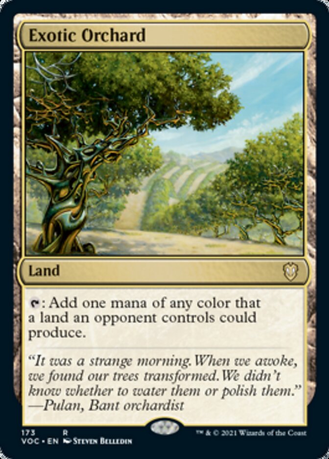 Exotic Orchard - Crimson Vow Commander (VOC)