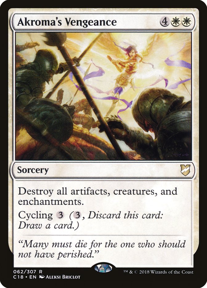 Akroma's Vengeance - Commander 2018 (C18)