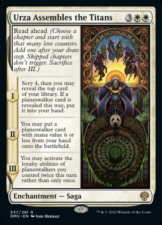 Urza Assembles the Titans - Dominaria United (DMU)