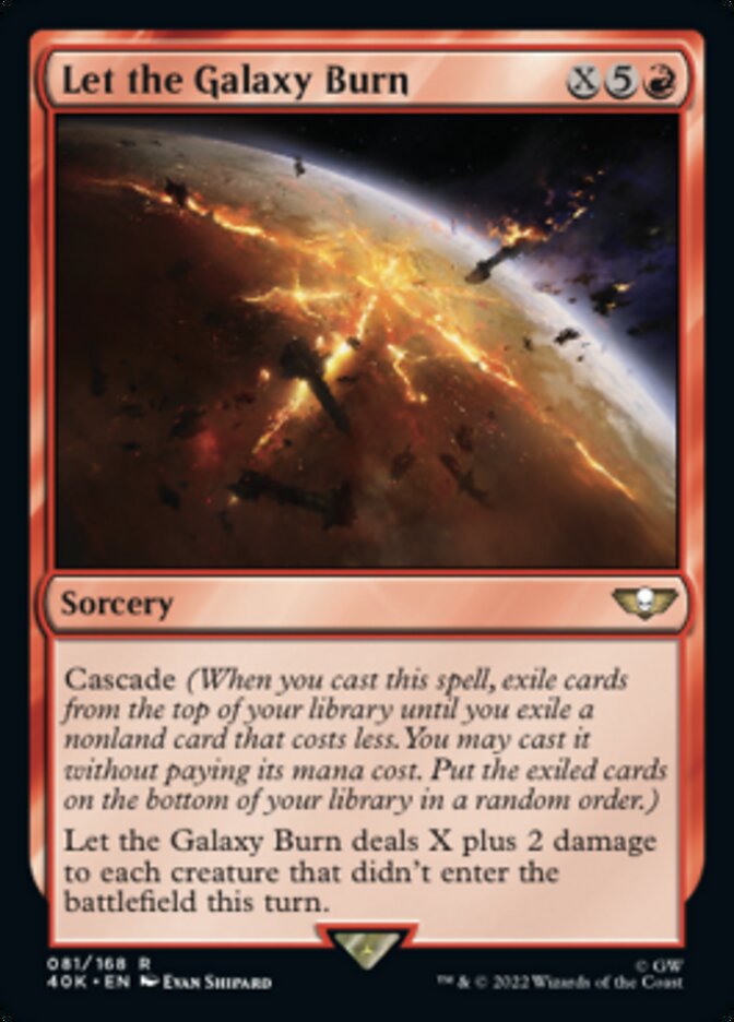 Let the Galaxy Burn - Warhammer 40,000 Commander (40K)