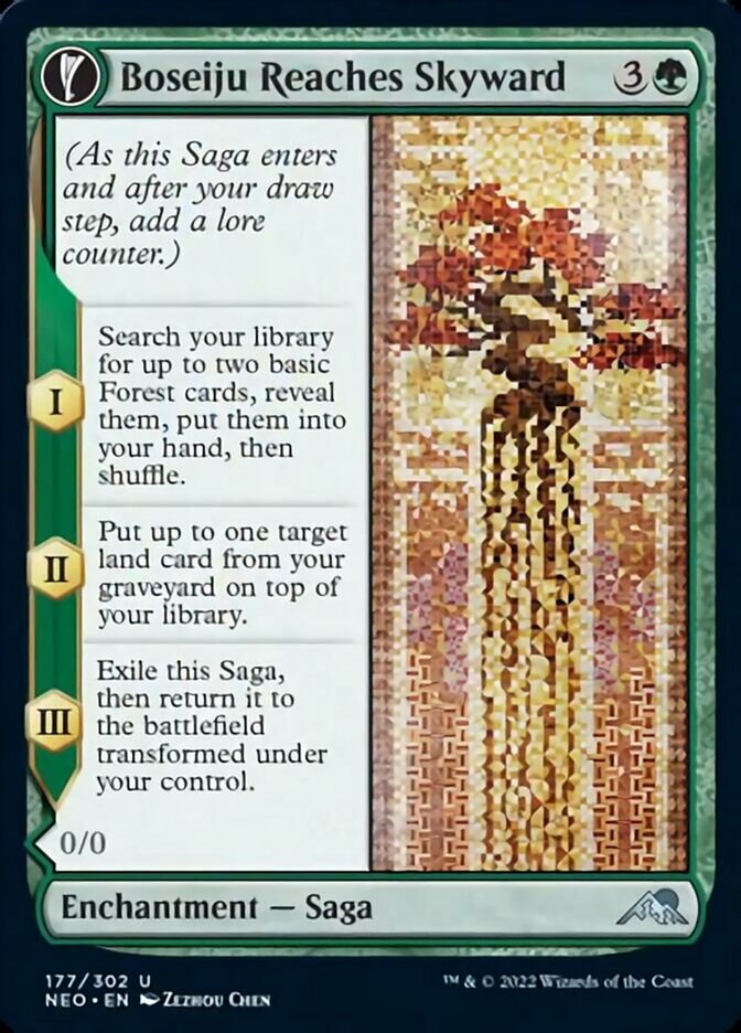 Boseiju Reaches Skyward // Branch of Boseiju - Kamigawa: Neon Dynasty (NEO)