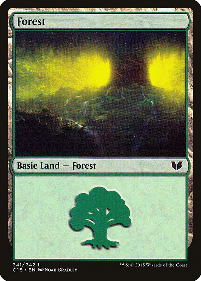 Forest (341) - Commander 2015 (C15)