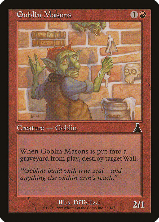 Goblin Masons - Urza's Destiny (UDS)