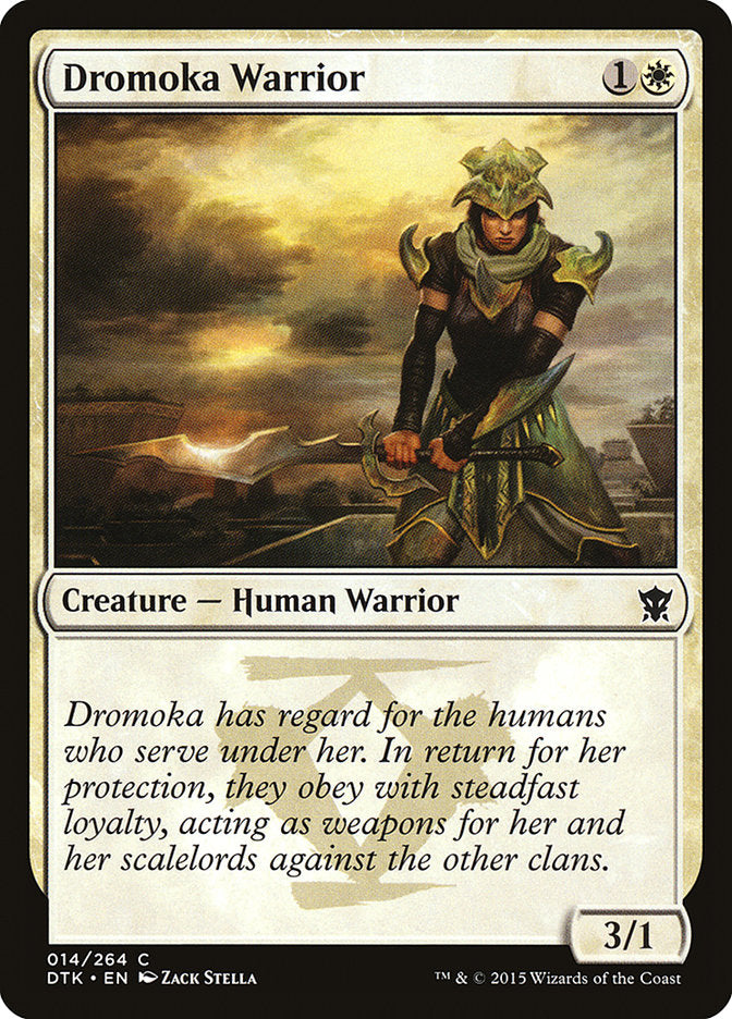 Dromoka Warrior - Dragons of Tarkir (DTK)