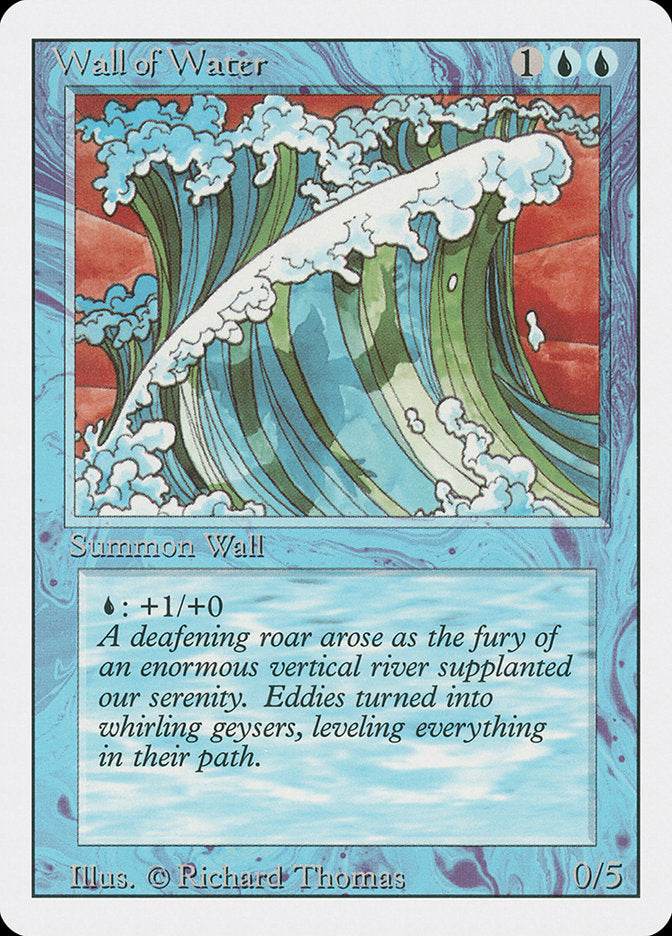 Wall of Water - Revised Edition (3ED)
