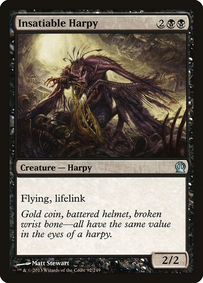Insatiable Harpy - Theros (THS)