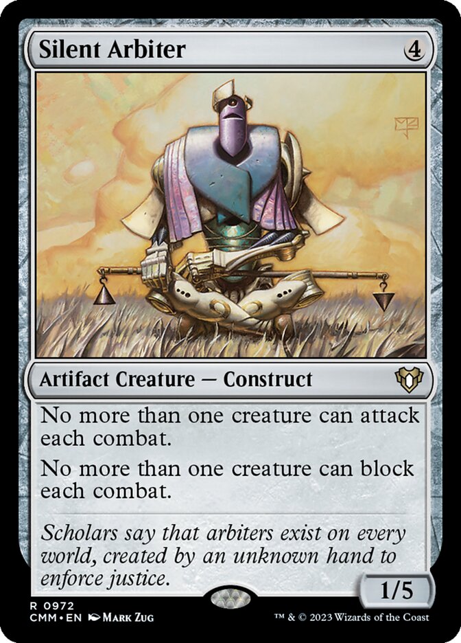 Silent Arbiter - Commander Masters (CMM)