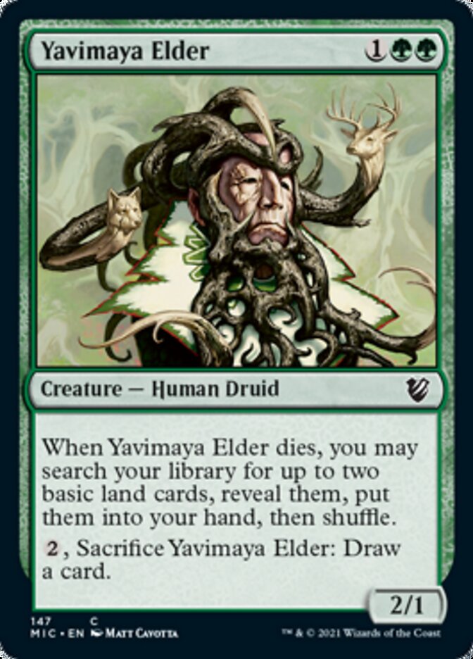Yavimaya Elder - Midnight Hunt Commander (MIC)