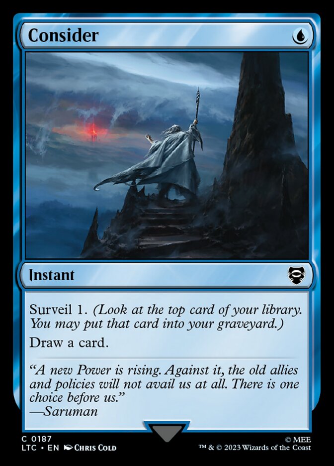 Consider - Tales of Middle-earth Commander (LTC)