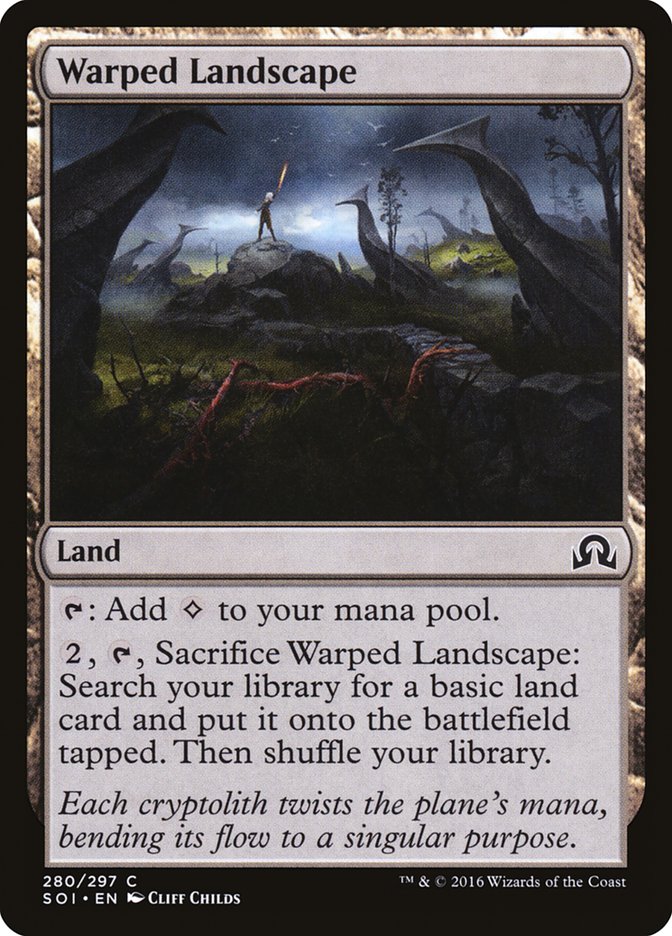 Warped Landscape - Shadows over Innistrad (SOI)
