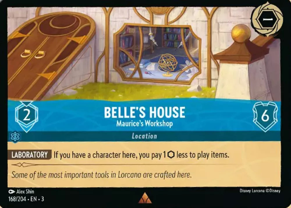 Belle's House - Maurice's Workshop - [Foil] Into the Inklands (3)