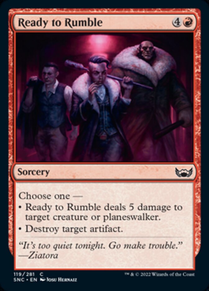 Ready to Rumble - Streets of New Capenna (SNC)