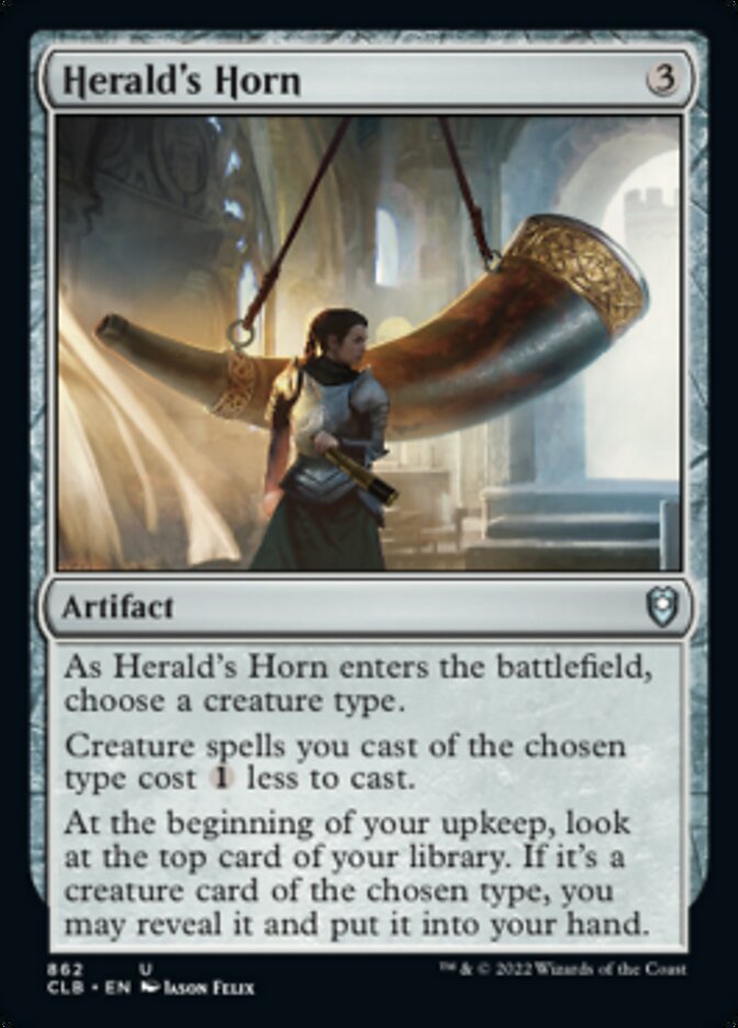 Herald's Horn - Commander Legends: Battle for Baldur's Gate (CLB)