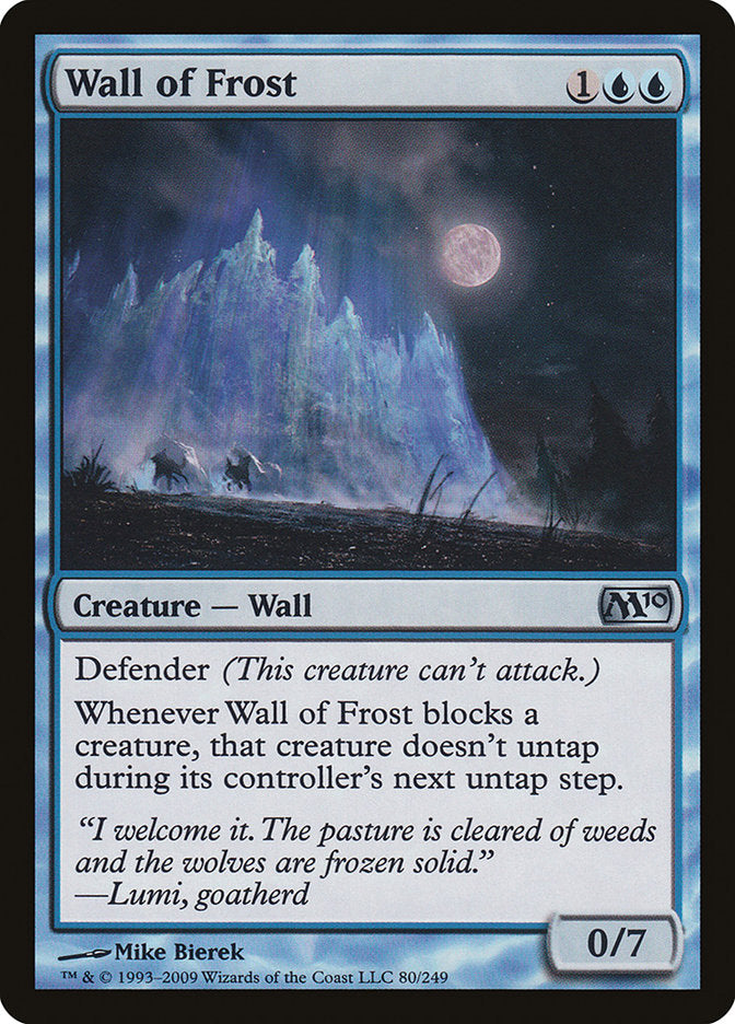 Wall of Frost - Magic 2010 (M10)