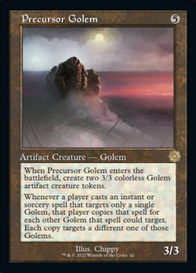 Precursor Golem - The Brothers' War Retro Artifacts (BRR)