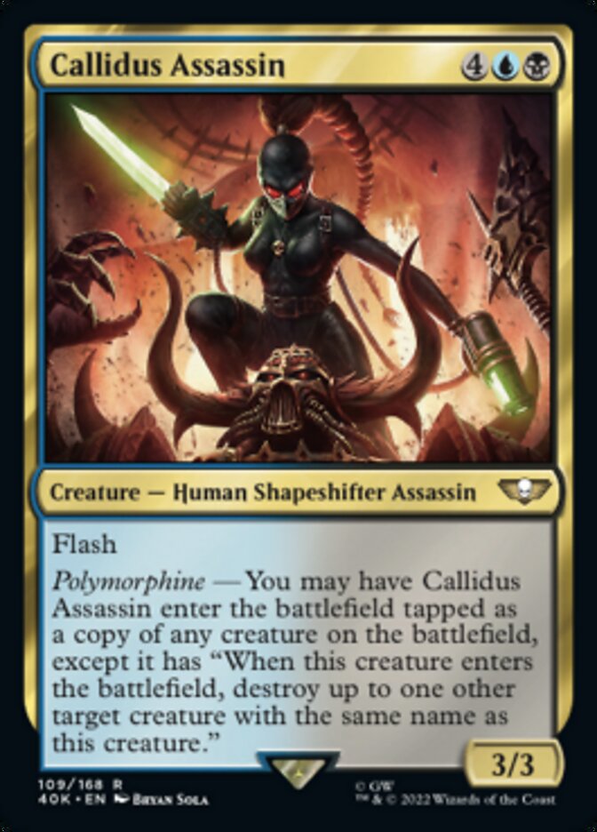 Callidus Assassin - Warhammer 40,000 Commander (40K)