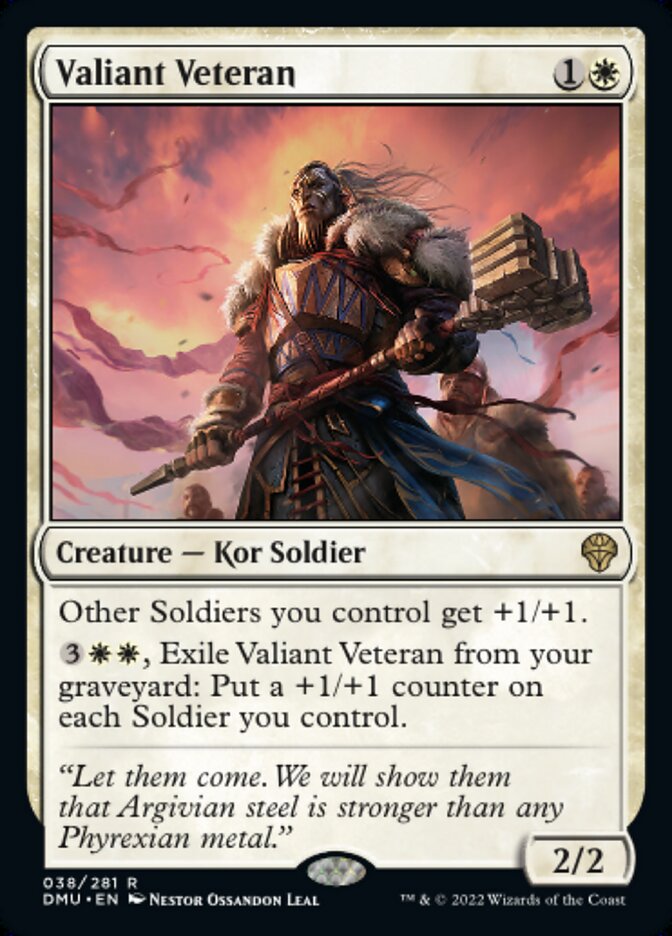 Valiant Veteran - Dominaria United (DMU)