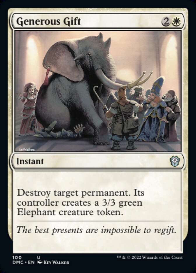 Generous Gift - Dominaria United Commander (DMC)