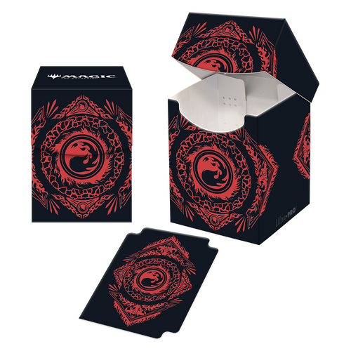 Magic: The Gathering Mana 7 Mountain (Red) 100+ Deck Box - Ultra Pro Deck Boxes