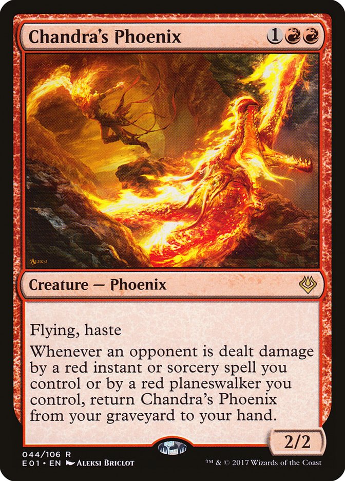 Chandra's Phoenix - Archenemy: Nicol Bolas (E01)