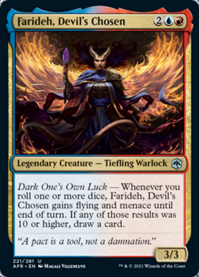 Farideh, Devil's Chosen - Adventures in the Forgotten Realms (AFR)